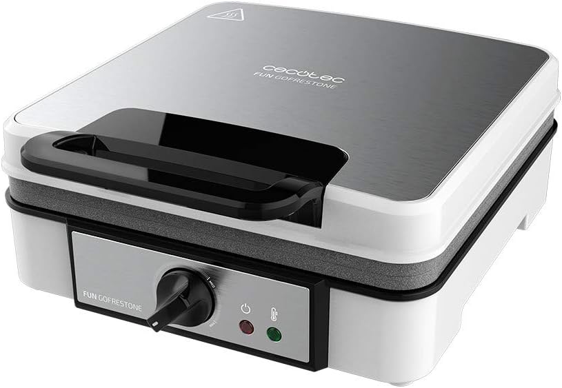 Cecotec Fun Gofrestone 4-Inox Electric Waffle Iron 1200W Stainless Steel