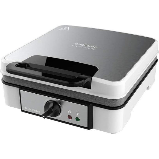 Cecotec Fun Gofrestone 4-Inox Electric Waffle Iron 1200W Stainless Steel