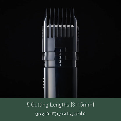 Panasonic ER240BP Cordless Beard & Moustache Trimmer with 5 Precision Settings