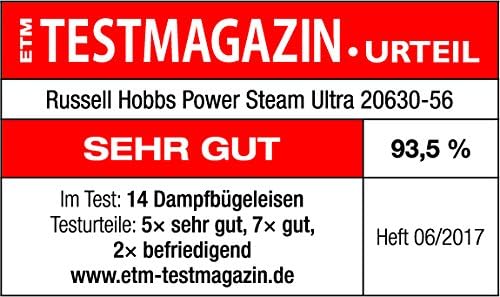 Russell Hobbs PowerSteam Ultra 3100W Steam Iron with Ceramic Soleplate