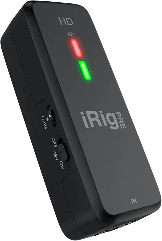 IK Multimedia iRig Pre HD High-Definition Mic Interface for iPhone - Gomix Brands Outlet
