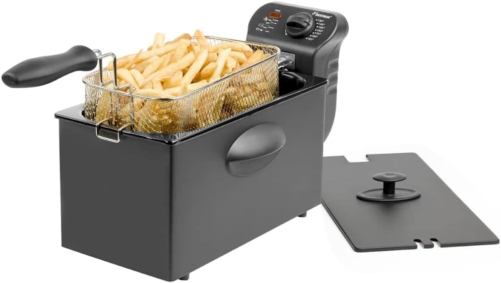 Bestron 2000W Deep Fryer 3.5L Cool Zone Black