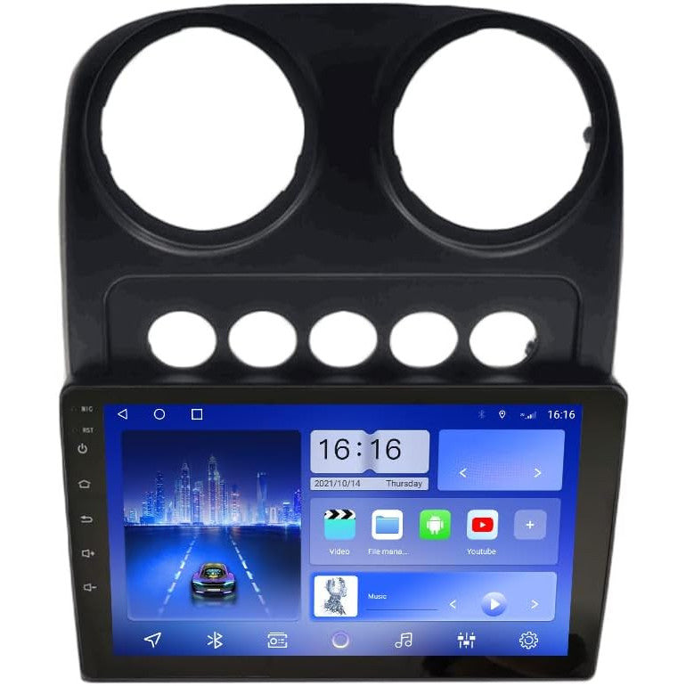 ZERTRAN 9-inch Android 10 Car Stereo with GPS, Bluetooth, CarPlay