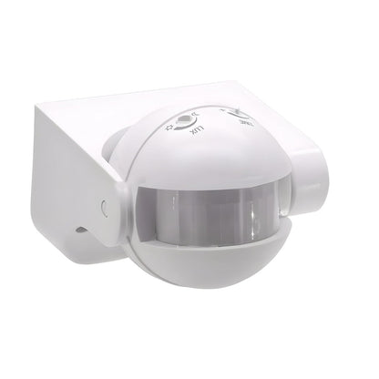 Real Instruments 180° Wall‑Mount PIR Motion Sensor Switch, Adjustable Light