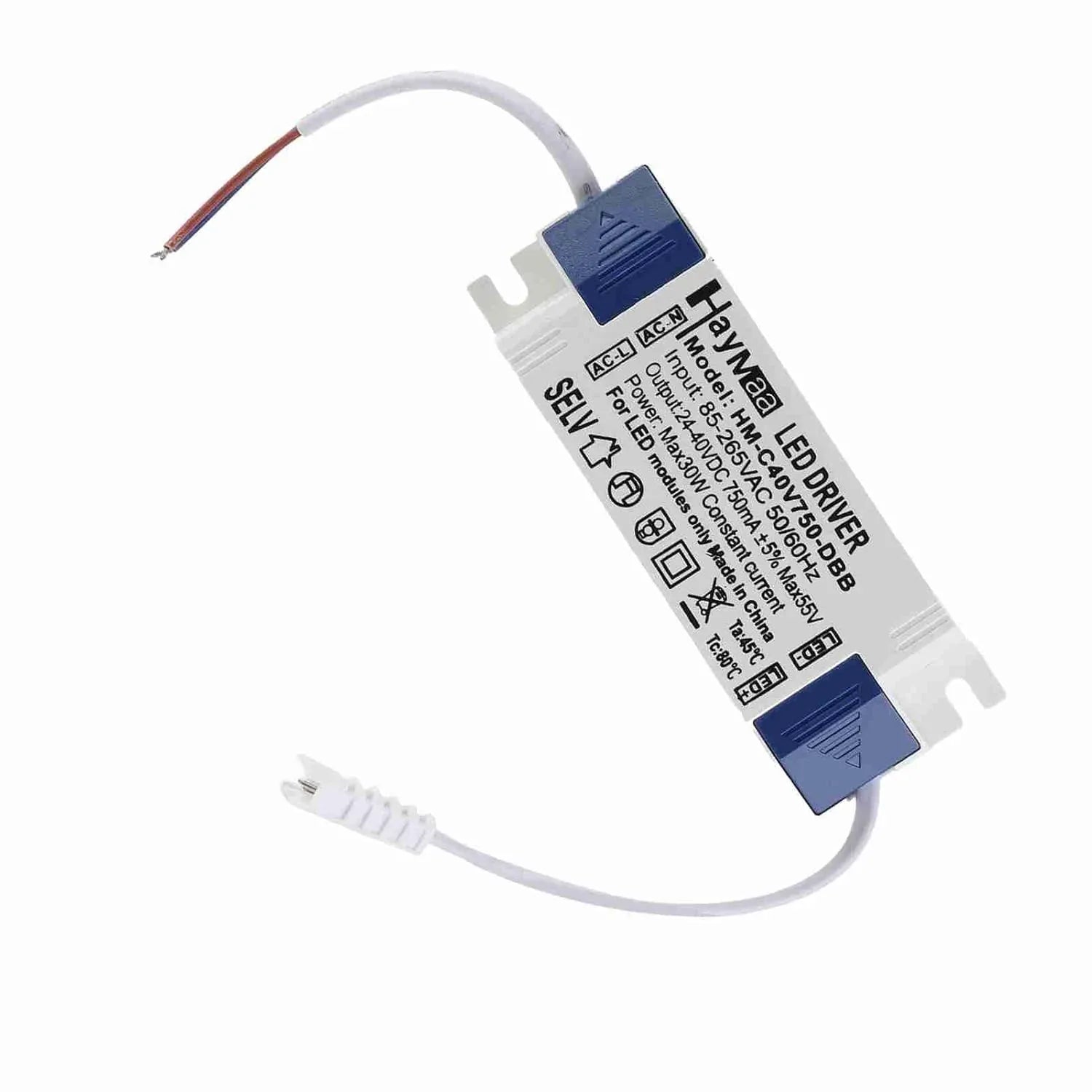 30W LED Driver Constant Current 750mA High Efficiency Transformer - Gomix Brands Outlet