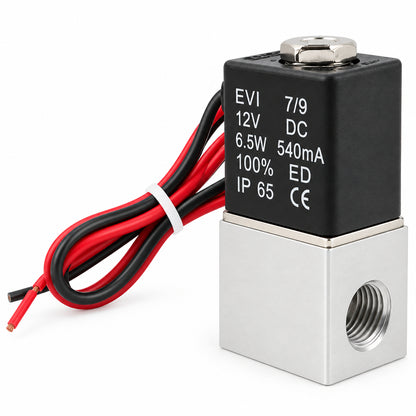 2-Way Normally Closed Direct-Acting Solenoid Valve