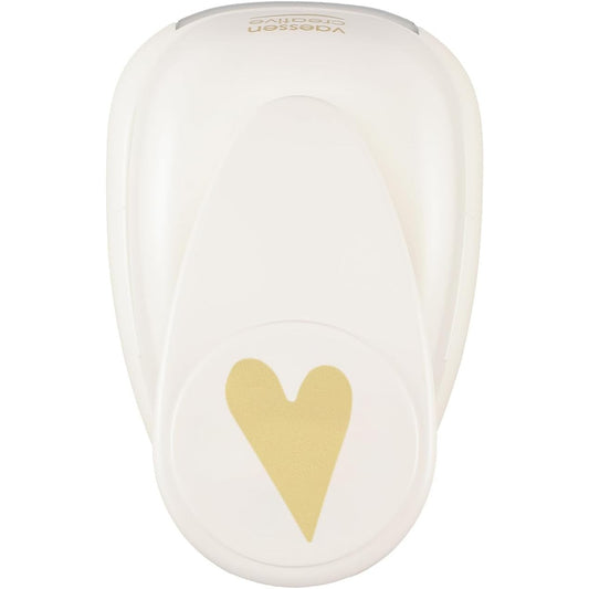Vaessen Creative Heart Motif Punch – 3 × 4.2 cm Craft Paper Cutter