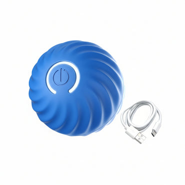 awakentti Interactive Self‑Rolling Dog Ball – USB Rechargeable