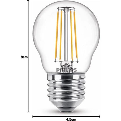 Philips Premium Classic Lustre LED Bulb 4.3W Warm White - Gomix Brands Outlet