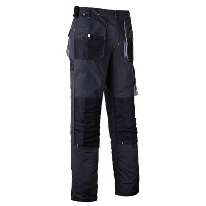 REIS FORECO‑T SBJS60 Men's Cut‑Protection Work Trousers – Grey/Black