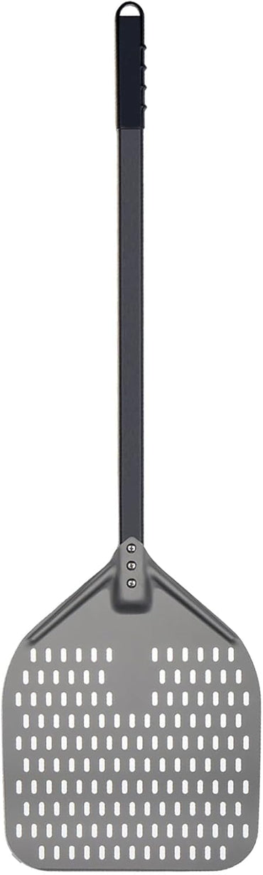 G.a HOMEFAVOR Perforated Pizza Peel with Removable 120‑cm Handle