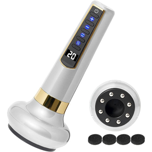 12-Level Intelligent Negative Pressure Cupping Massager – Portable Handheld Fat Reliever