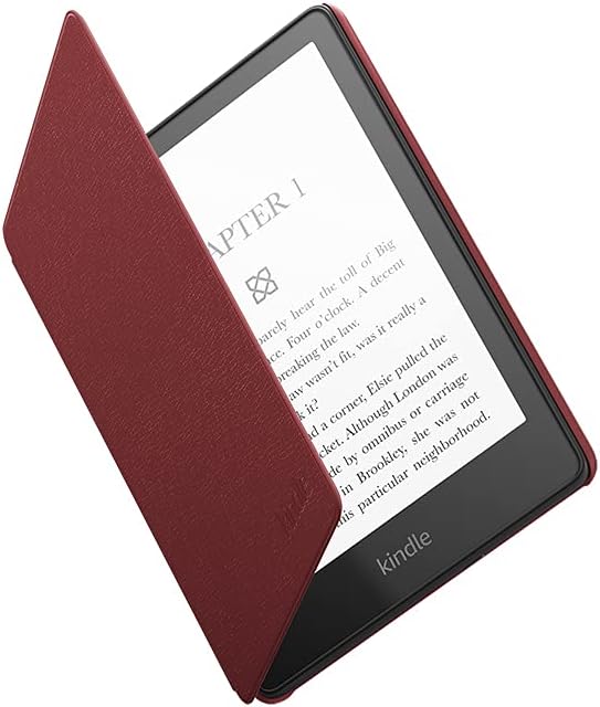 Amazon Kindle Paperwhite Leather Cover – Thin, Foldable, Magnetic Protection