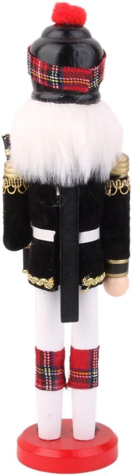 Handcrafted Wooden Nutcracker Soldier Figure for Kids and Adults