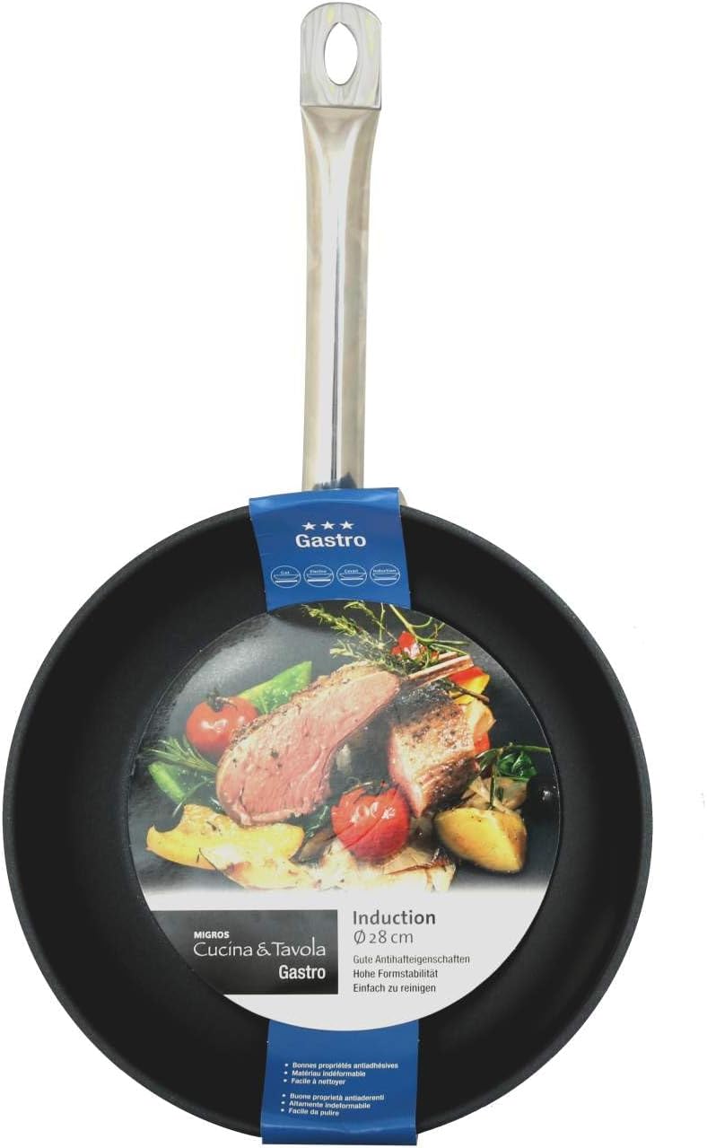 Cucina und Tavola 28cm Induction Frying Pan with Teflon Non‑Stick