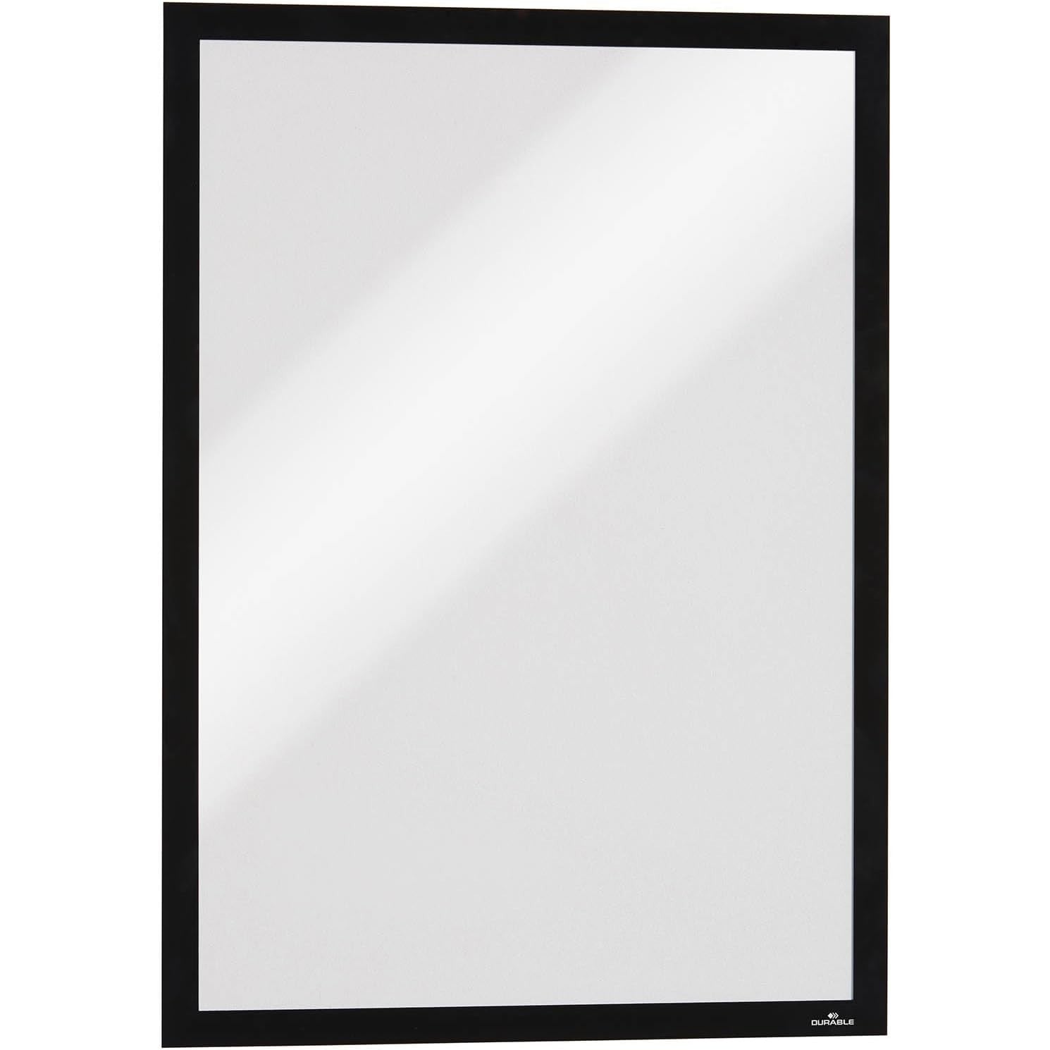 Durable Magnetic Info Frame A3 Black 5‑Pack for Metal Surfaces
