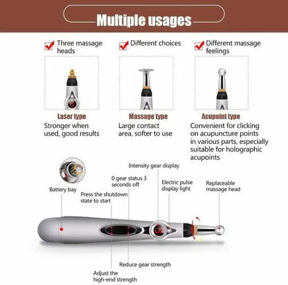 Electronic Acupuncture Pen Physiotherapy Pointer for Muscle Pain Relief