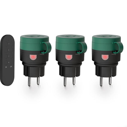 SURNICE IP44 Waterproof Wireless Outdoor Sockets 2300W 1