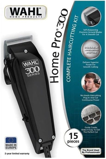 Wahl Home Pro 300 Corded Hair Clipper with Adjustable Guards