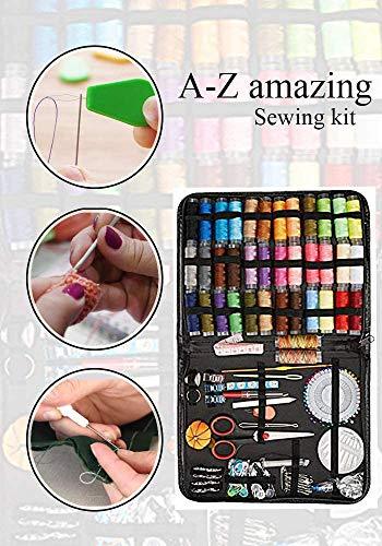 Willa Deluxe 183-Piece Hand Sewing Kit: Portable Organizer for Crafting & Repairs - Gomix Brands Outlet