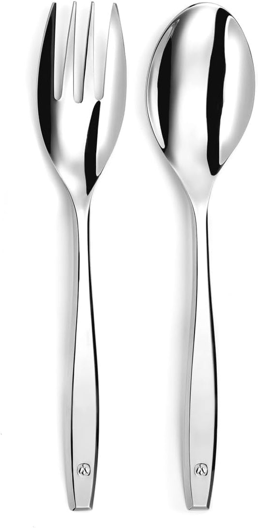 Lou Laguiole Figurine Mirror Stainless Steel Serving Cutlery Set