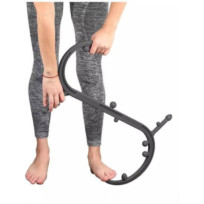 Sokiss S-Shaped Deep Tissue Self Trigger Point Massage Stick Black