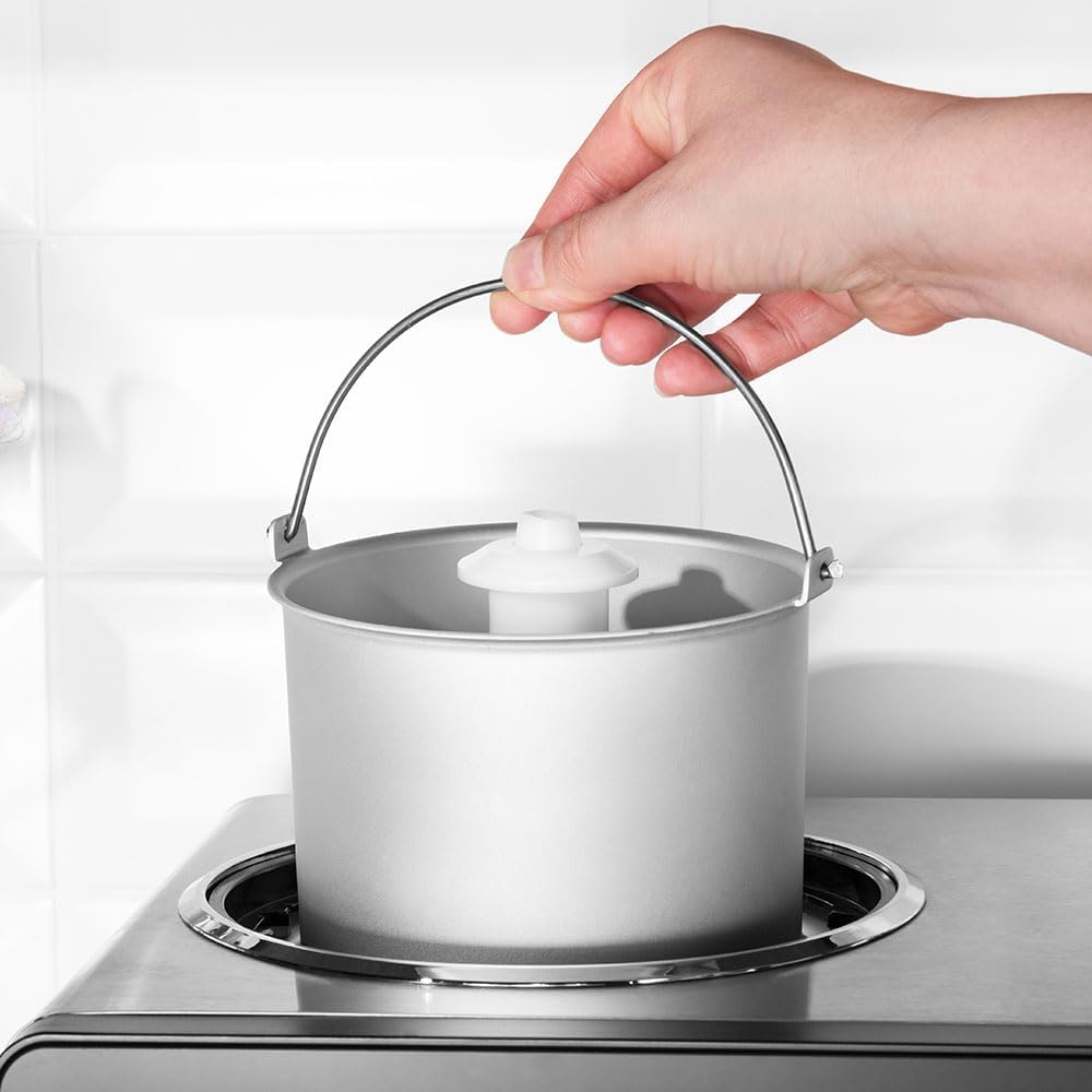 Gastroback 42900 Advanced Control Ice Cream & Yogurt Maker with Compressor