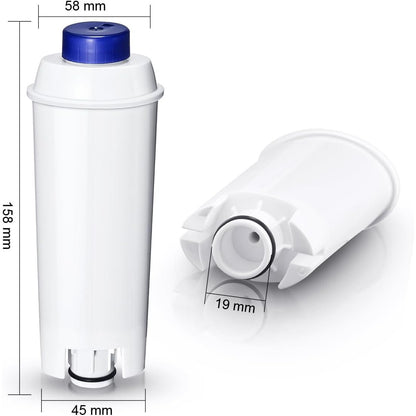 FILSWA DeLonghi Water Filter Replacement – 6 Pack Compatible with ECAM, Magnifica, Prima Donna