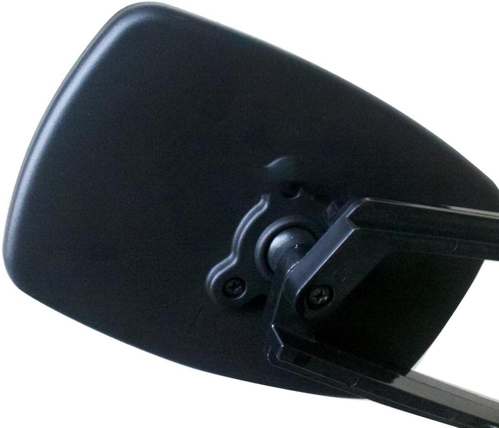 ANTWAX Door Mirror Wing Set Electric Adjustable Towing Mirror Universal Clamp-On Extension for Most Trucks Caravans Cars