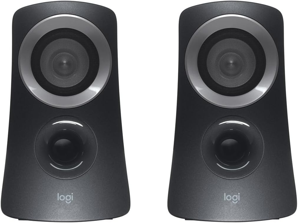 Logitech Z313 2.1 Multimedia Speakers – Powerful Bass, Compact Design