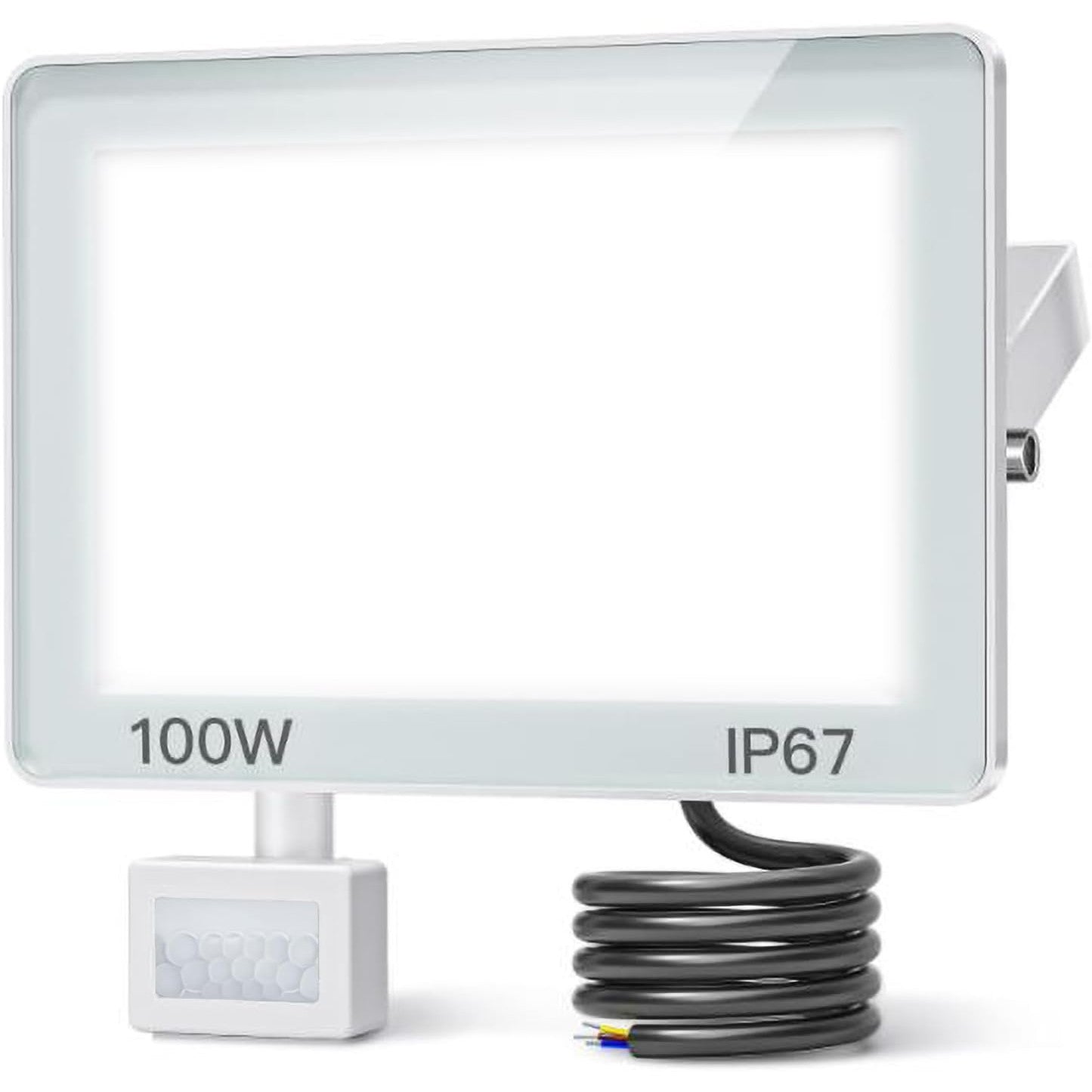 100W 10000LM Outdoor LED Motion Detector Spotlight – IP67 Waterproof