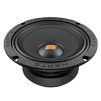 GK SOUND 6.5" Car Midrange Speakers 200W RMS, 400W Max, 4 Ohm, 97dB SPL