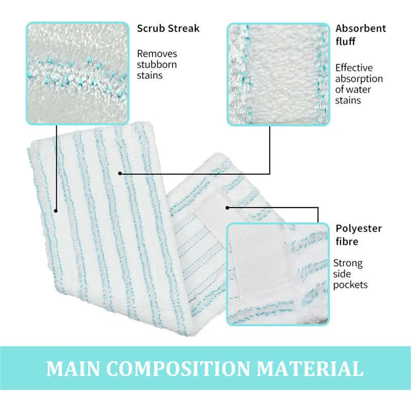 Microfibre Mop Cloths for Leifheit Profi XL