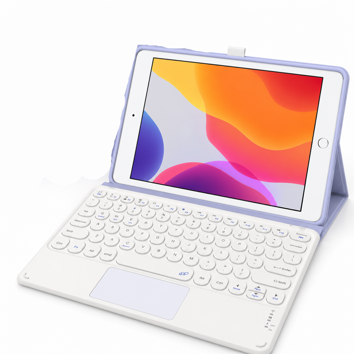 Cover Tri-Fold Honeycomb Case for iPad 10.2" 2019/2020/2021 (Italian Version)