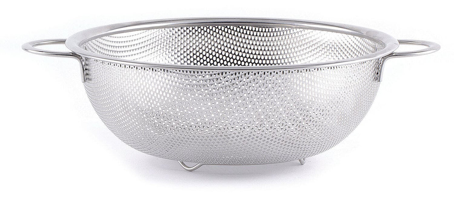 Hendi Professional Stainless Steel Colander Strainer, 22.5cm Diameter, 9cm Deep