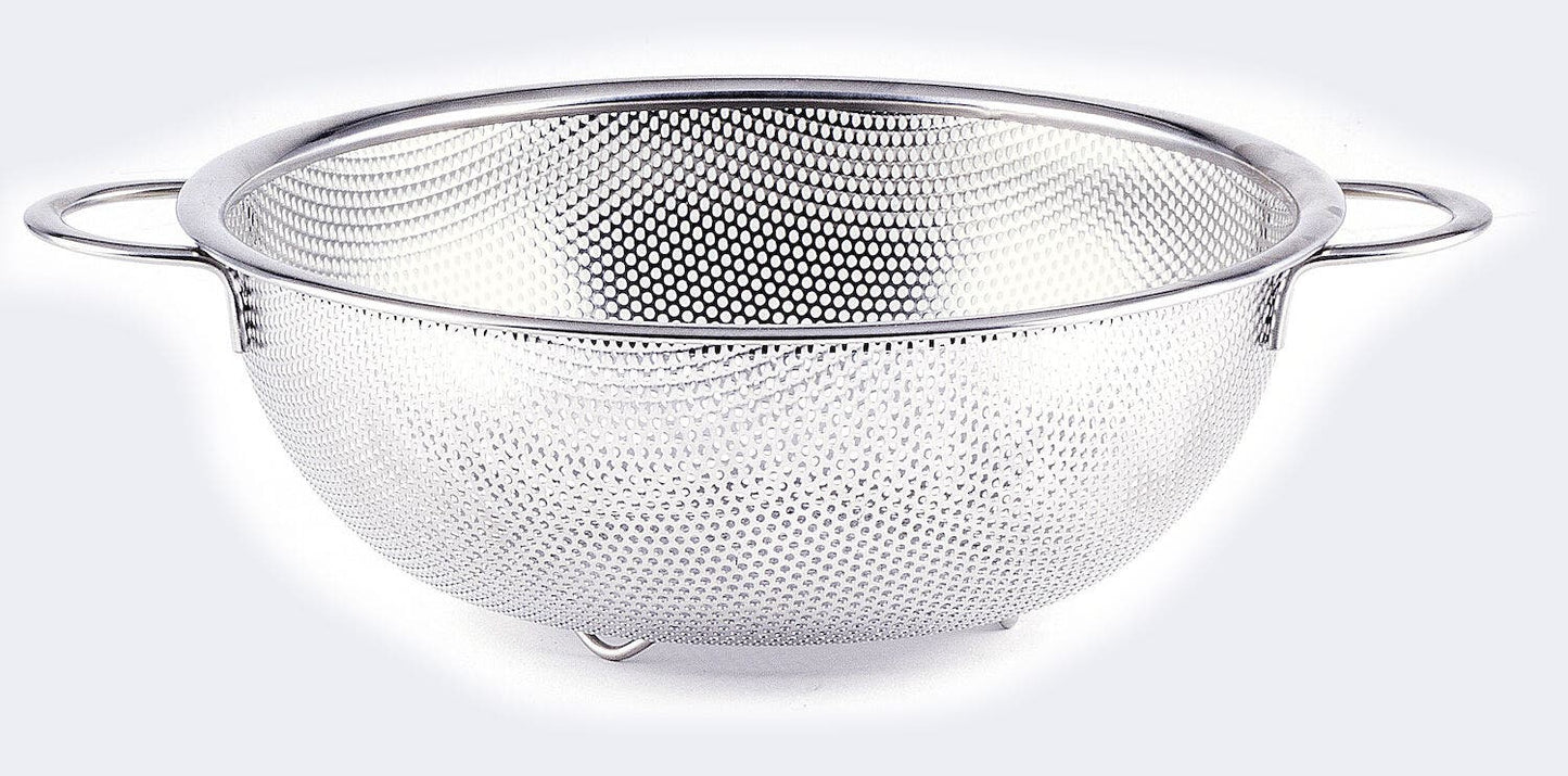 Hendi Professional Stainless Steel Colander Strainer, 22.5cm Diameter, 9cm Deep