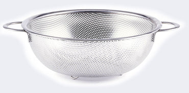 Hendi Professional Stainless Steel Colander Strainer, 22.5cm Diameter, 9cm Deep