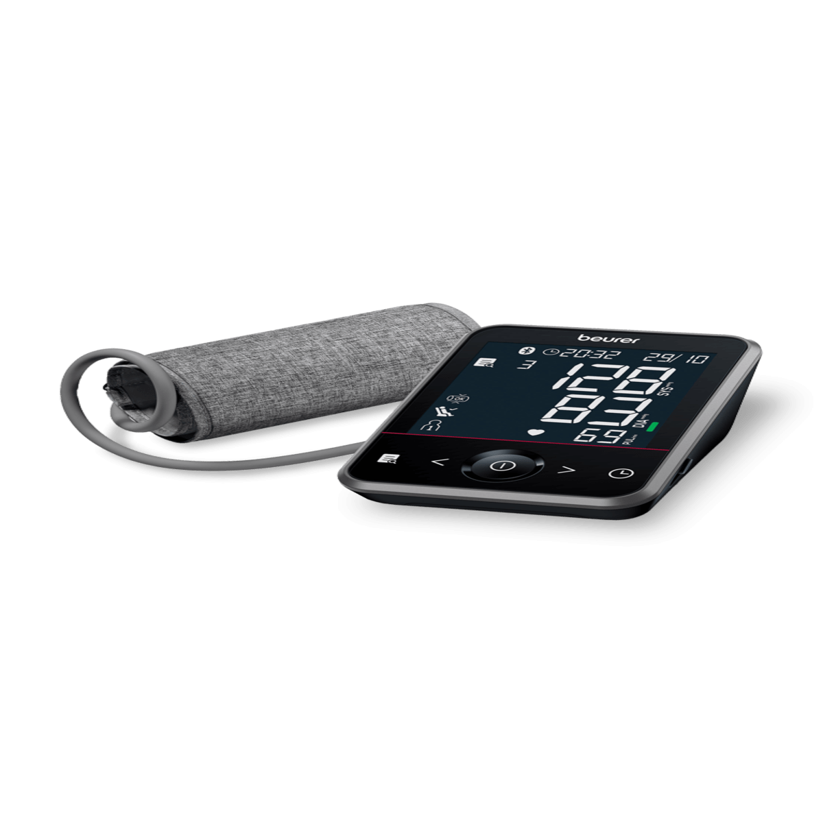 Beurer BM 64 Bluetooth Upper Arm Blood Pressure Monitor Advanced Arrhythmia Detection
