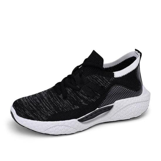 Lightweight Women's Knit Running Shoes: Breathable, Comfortable, Multi-Color Athletic Sneakers LK219