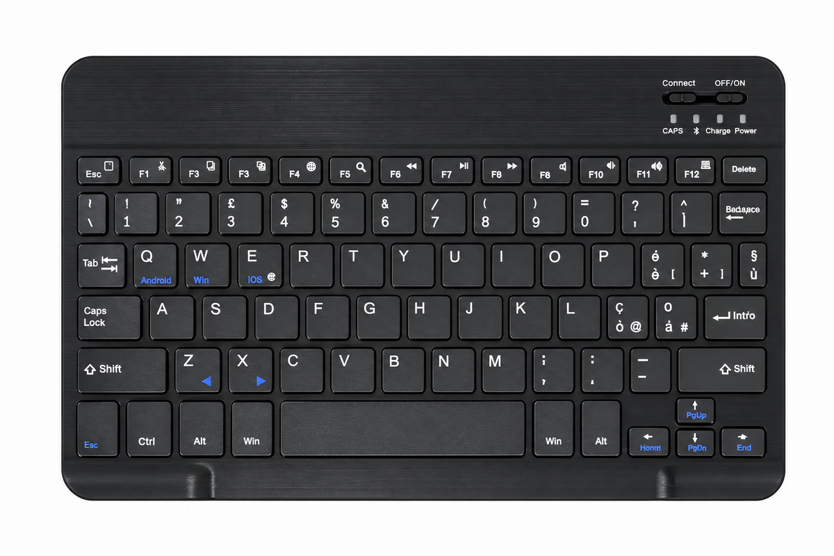 JUQITECH Backlit Keyboard Case for Samsung Galaxy Tab A8 10.5" (German Version)