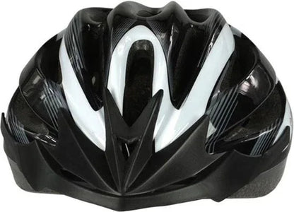 Dunlop HB13 Medium Black Bicycle Helmet with Removable Visor - Gomix Brands Outlet