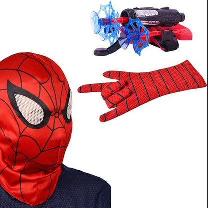 Spider-Man Web Shooter Mask and Glove Costume Set