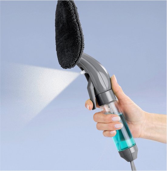 Wenko 2 In 1 Universal Cleaning Wiper With Spray Function Gray