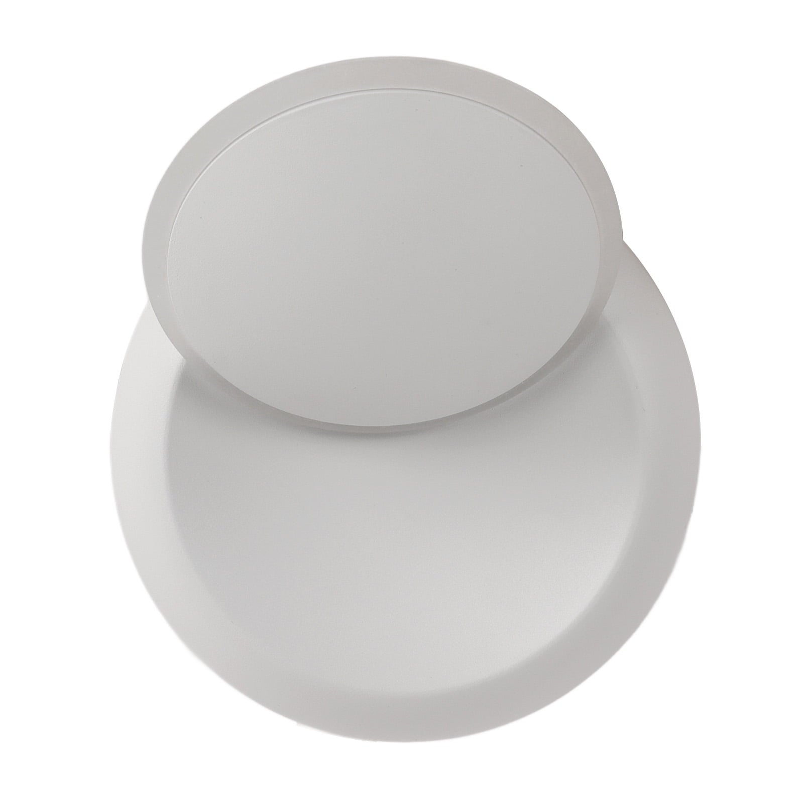 Nordic LED Wall Lamp Rotatable 2700K Warm Light 7W Iron/Aluminum White