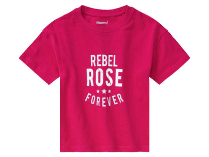 Pepperts! Girls' Cropped T-Shirt Set 2-Pack Pink 134-140 cm (8-10 Years) 387235-1