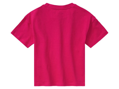 Pepperts! Girls' Cropped T-Shirt Set 2-Pack Pink 134-140 cm (8-10 Years) 387235-1
