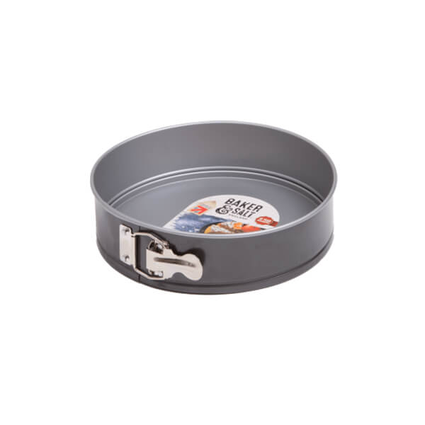 Baker & Salt 22cm Non-Stick Springform Cake Tin - Easy Release Bakeware