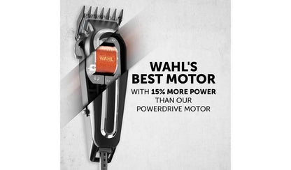 Wahl Elite Pro High Performance Corded Hair Clipper Set with Self-Sharpening Blades
