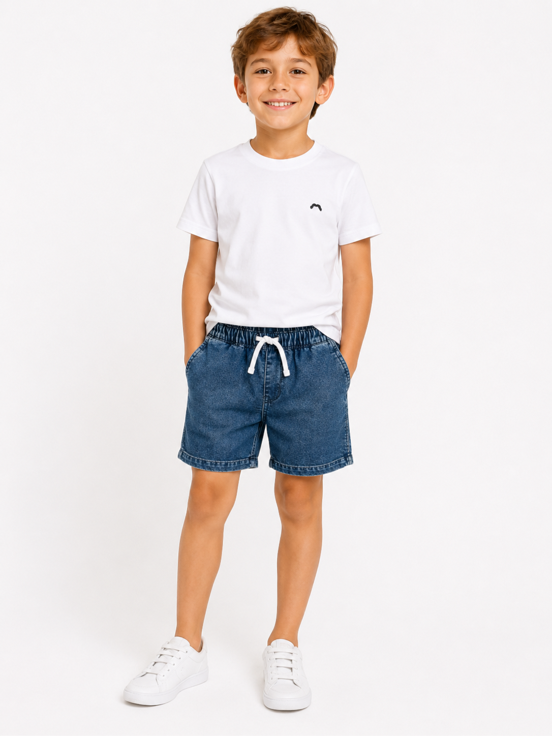 lupilu Sustainable Denim Sweat short