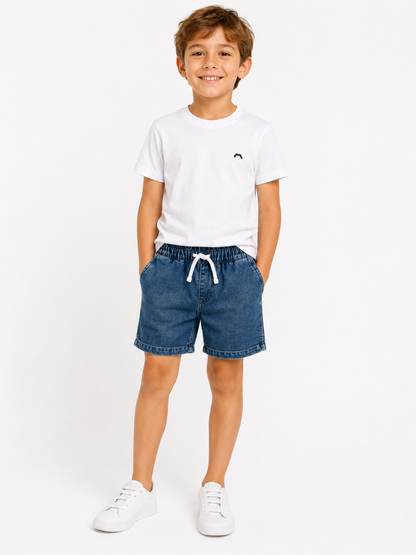 lupilu Sustainable Denim Sweat short